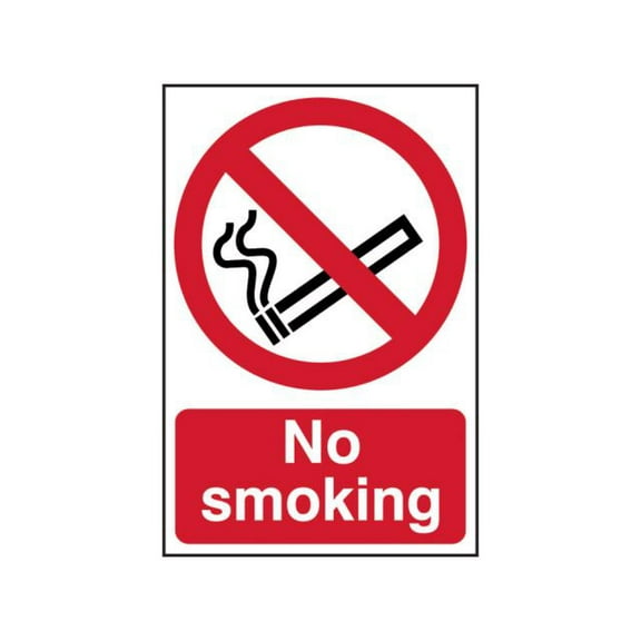 Scan - No Smoking - PVC 400 x 600mm