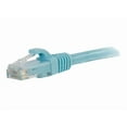 thumbnail image 2 of C2G 50ft Cat6a Snagless Unshielded (UTP) Network Patch Ethernet Cable-Aqua - Patch cable - RJ-45 (M) to RJ-45 (M) - 50 ft - UTP - CAT 6a - molded, snagless, stranded - aqua, 2 of 4
