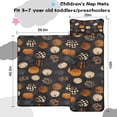 thumbnail image 5 of Patterned Pumpkins Halloween Pattern Toddler Nap Mats for Kids Preschool,50"x20" Sleeping Mat Bag or Kids,Toddler Sleeping Bag,Toddler Nap Mat or Daycare, 5 of 6