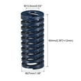 thumbnail image 2 of Die Spring, 1 Pack 27mm OD 60mm Long Spiral Stamping Light Load Compression Die Springs, Blue, 2 of 5