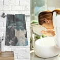 thumbnail image 7 of Yayeee 100% Cotton Hand Towels for Bathroom 16" x 28" Soft Absorbent Kitchen Towel, Mountains at Dawn, 7 of 7