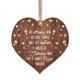 thumbnail image 1 of Placas motivacionales - Sé fuerte ahora porque las cosas mejorarán Letrero de madera con forma de corazón - Regalo inspirador sentimental para animar a las mujeres - Regalo de amistad del Reino Unido, 1 of 5