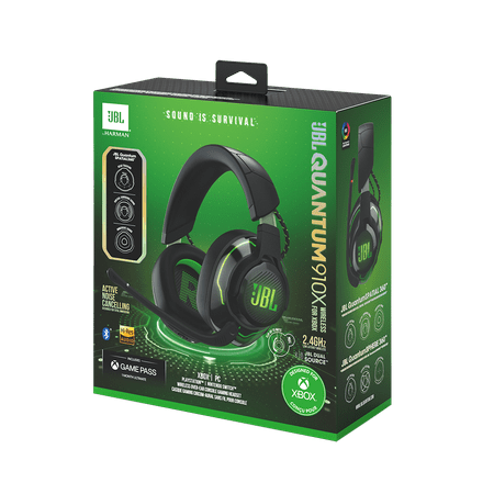 JBL - Quantum 910X Wireless Gaming Headset - Black