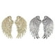 thumbnail image 3 of Toystoory Calefactable marca la diferencia Parches de alas grandes con purpurina para chaquetas Parche de ala de ángel único y elegante Artesanía oro, 3 of 6