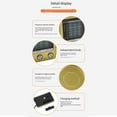thumbnail image 4 of BotaniNest KK9 Portable Retro AM FM Shortwave Radio Vintage Style Full Band Mini Radio With High Sensitivity And Clear Sound For Home Travel, 4 of 7