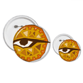 thumbnail image 1 of Egypt Eye Totem  Pattern Pins  Badge Button Design Kit Craft Sets, 1 of 3