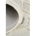 thumbnail image 3 of 8' X 10' Gray and Ivory Wool Geometric Hand Tufted Area Rug, 3 of 3