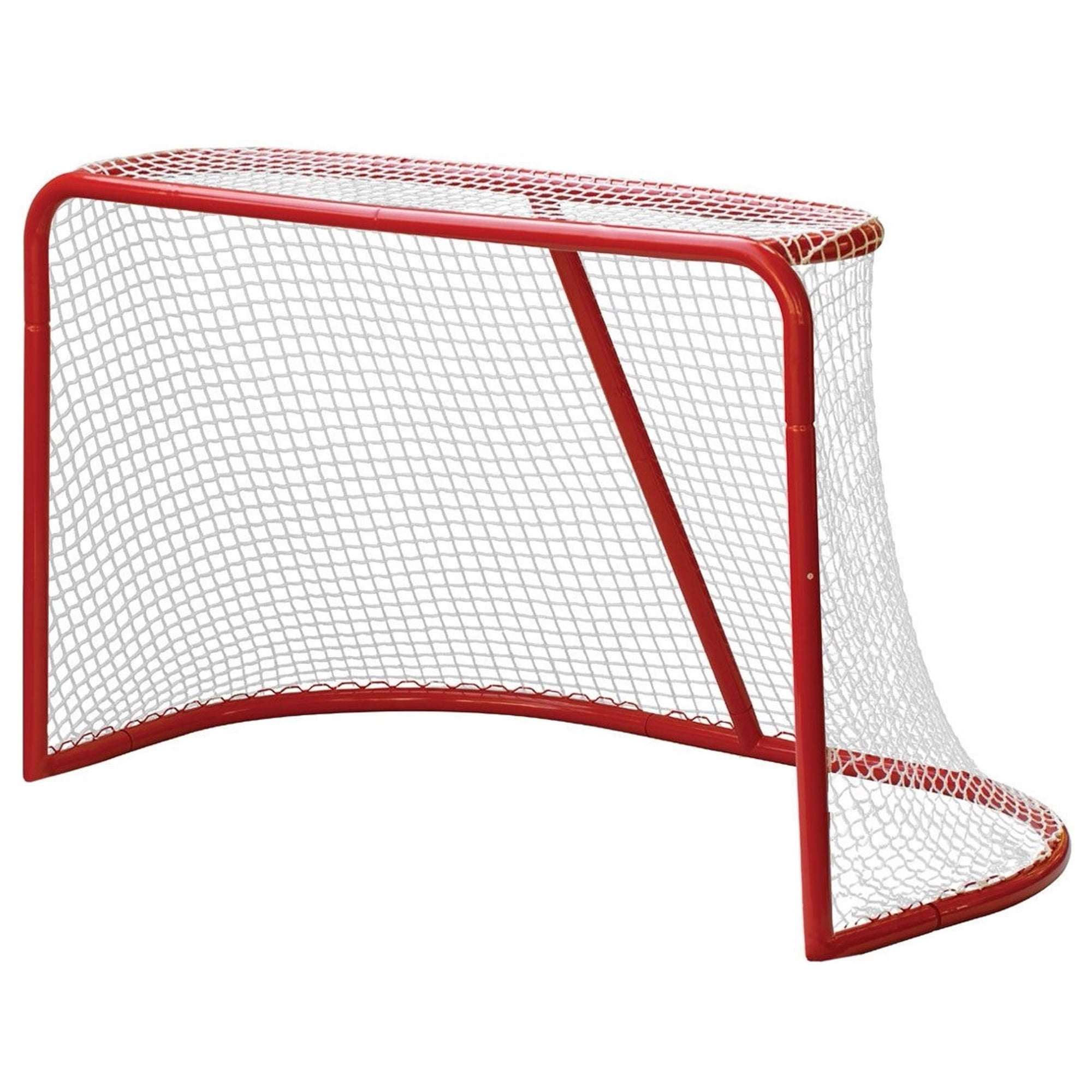 PRISP Steel Street Hockey Net, Ball Hockey Goal in Metal with Netting