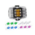 thumbnail image 2 of Bunblic Fused Distribution Block Car Audio UTV Car RV Stereo Amp Replaces with Fuses 2 In 3 Out, 2 of 8
