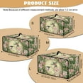 thumbnail image 7 of Renewold Toaster Oven Dust Cover with Storage Pockets Stain-Resistant Dust Protection Rectangular Microwave Oven Small Appliance Cover Case, 18.5 x 14.5 x 9 Inches, Hummingbird Flower Green, 7 of 7