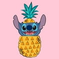 thumbnail image 2 of Girls Lilo & Stitch Tropical Pineapple Stitch T Shirt, 2 of 4