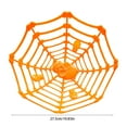 thumbnail image 3 of Aooww Halloween Spider Web Candy Bowls, 11 Inch Plastic Cobweb Design Serving Bowls in Orange, Black, and Purple for Halloween Party Decor, Trick-or-Treating, Food Candy Trays, and Table Centerpieces, 3 of 6