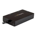 thumbnail image 4 of StarTech.com 4K USB C to HDMI, VGA & DVI Multi Port Video Display Adapter for Mac / Windows Ordinateur Portable & Monitor (CDPVGDVHDBP) - Adaptateur - 24 Broches USB-C Mâle vers HD-15 (VGA), DVI-I, HDMI Femelle - 5,9 Po - Noir - Convertisseur Actif, support 4K30Hz (3840 x 2160) (HDMI), 1920 x 1200 (WUXGA) support, 4 of 6