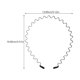 thumbnail image 4 of FELTECHELECTR 8 diademas onduladas creativas para hombre, diadema de resorte de metal a la moda, accesorios para el cabello para hombre., 4 of 7
