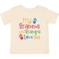 thumbnail image 3 of Inktastic Gramma and Grampa Love Me Boys or Girls Baby T-Shirt, 3 of 5