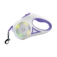 thumbnail image 2 of Dog Walking Leash, Prevent Slip LED Colorful Light LED Retractable Pet Leash Easy Control Even Force  For Outdoor For Puppy, 2 of 8