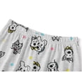 thumbnail image 5 of Beezizac Summer Pajamas for Girls - Striped PJ Set Soft Rainbow Dog Pattern Jammies Size 14, 5 of 7
