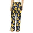 thumbnail image 3 of Xecao Moon Bear Women's Straight Lounge Pajama Pants: The Epitome of Relaxed Sleepwear, 3 of 9