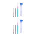 thumbnail image 3 of Guardoinrt Efficient Embroidery Punch Needle Pen Sewing Kit Knitting Tool 3 Pcs Needle 1 Pc Tube 10cm 2Set, 3 of 6