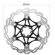 thumbnail image 2 of Disco de Freno Tipo de Bicicleta de montaña Disco de Freno Flotante Pastilla de Freno de Bicicleta Accesorio de Ciclismo 160/180/203mm(203mm -Negro), 2 of 5