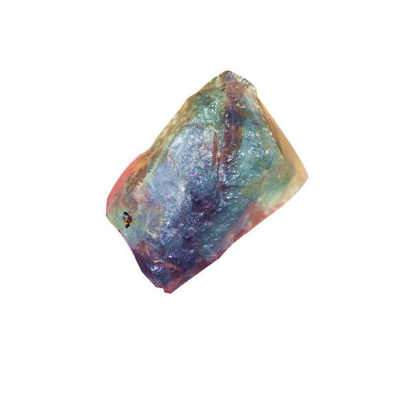 GOOD Natural Fluorite Quartz Crystal Stones Rough Polished Gravel Specimen 