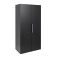thumbnail image 1 of Prepac HangUps 36" Large Storage Cabinet, Black, 1 of 9