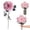 Pink, variant on Chrysanthemums Artificial Flowers, 22'' Large Fake Chrysanthemum Flowers with Long Stem, Hydrangea Faux Ball Flowers for Wedding, Table Centerpieces, Floral Arrangement, Home Decor, Pink
