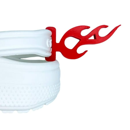 

ShoeTails Red Fire Flame Shoe Clip Attachment for Crocs* (1 Pair)