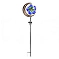 thumbnail image 1 of Btomtd Solar Wind Ground Stake Light Outdoor Courtyard Garden And Decorative Ironwork Hollow-out, 1 of 6