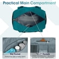 thumbnail image 3 of Bolsa de viaje Narwey 18 Carry on Underseat 25 L para avión, color verde azulado, 3 of 6
