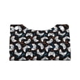 thumbnail image 4 of Lsque Cool Gamepad Printed Long Tissue Box Cover Holder, Facial Paper Organizer Dispenser,Triangle with Bottom Belt, PVC Leather Decorative Organizer, 4 of 9