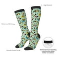 thumbnail image 4 of Sigee Green Cute Avocado for Socks for Men Women Socks Stocking Compression Socks, 4 of 6