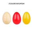 thumbnail image 3 of Egg Shakers Madera Maracas Egg Shakers Instrumento de percusión musical Huevos 2pcs Beige Tomshoo Egg Shakers, 3 of 6