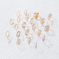thumbnail image 2 of Retro Pearl Heart Shape Butterfly Imitation Pearl Alloy Women Rings 1 Set, Adult, Female, 2 of 3