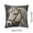 D, variant on Faux Embroidered Horse Pillow Cover - Elegant Horse Pattern Cushion Case for Sofa Living Room and Bedroom Home Decor
