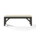 thumbnail image 2 of HomeStock Nordic Haven Dining Bench Slate: Linen Upholstered Seat with Classic Design, Perfect for Dining Room or Entryway Seating - 20" H x 15.63" L x 55" D, 2 of 10