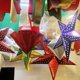 thumbnail image 3 of Paquete de 5 farolillos de estrella de papel, pantalla de estrella, adornos navideños colgantes para boda, fiesta de cumpleaños, decoración del hogar, Navidad, Halloween brillar Hogar, 3 of 5