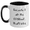 White/Black, variant on Funny Engineer Gifts, Because I Am The Engineer. That's Why., Two Tone Coffee Mug for Mother's Day, Gifts from Men to Engineers
