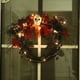 thumbnail image 5 of Fiudx Corona de Esqueleto de Halloween, Diseño Decorativo de Rosa y Farol, Luz Nocturna a Pilas, Fácil de Colgar En La Puerta o La Pared, Decoración Festiva para El Hogar, Tamaño 40,6 X 38,1 Cm., 5 of 7