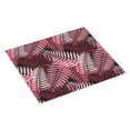 thumbnail image 2 of YFYANG Absorbent Dish Drying Mat for Kitchen, Reusable Pink Leaves Texture Microfiber Dish Mat, 16 x 18 inch, 2 of 9