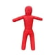 thumbnail image 3 of Muñeco de lucha sin relleno, ayuda para entrenamiento de agarre, equipo resistente, saco de boxeo multiusos, maniquí de boxeo para niños para interior Rojo, 3 of 8