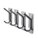 thumbnail image 1 of Ganchos Toalleros Adhesivos De Pared Para Toalla Baño Cocina PLATA, 1 of 5