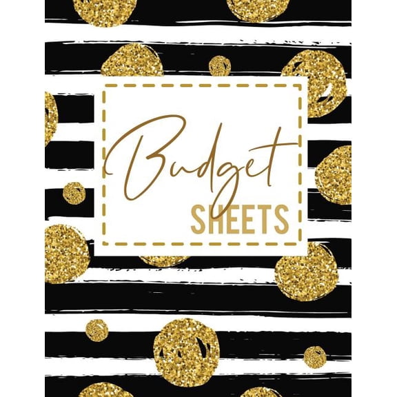 Vintage Classics: Budget Sheets : Monthly Budget Tracking with Guide with List of Income, Monthly - Weekly Expenses and Bill Payment Tracker Gold Coin Design (Series #18) (Paperback)