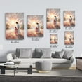 thumbnail image 5 of Aaheei Time with God,Christian Painting Jesus and Girl Picture of Christ LDS Art Bible Painting Jesus Walking with Girl Wall Art Christian Prints Jesus Posters Religious Wall Decor for Bedroom, 5 of 5