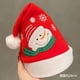 thumbnail image 4 of Venta al por mayor de fábrica Kawaii adulto rojo y blanco lentejuelas Navidad Santa Claus sombrero Navidad gorros de punto sombrero, 4 of 4