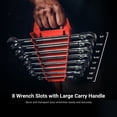 thumbnail image 5 of Capri Tools 8-Slot Wrench Rack Organizer, Red, 5 of 6