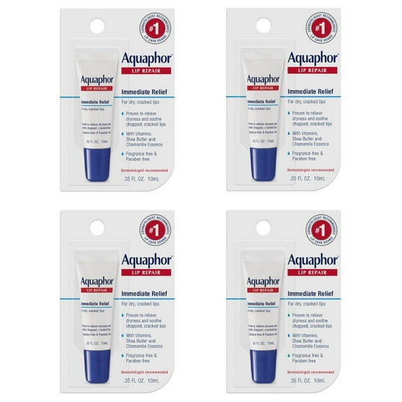 Aquaphor Lip Repair 0.35 oz (Pack of 4)