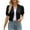 Black, variant on Dyfzdhu Cropped Cardigan For Women Puff Sleeve Bolero Open Front Summer Lightweight Cardigan Short Shrugs, Black L