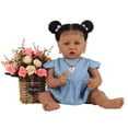 thumbnail image 1 of HOOMAI Lifelike Reborn Baby Dolls with Soft Body African American Realistic Girl Doll 22.8 Inch Best Birthday Gift Set, 1 of 5