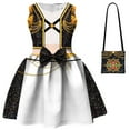 thumbnail image 1 of K-pop Demon co-stume for Kids, Rumi Girls Hunters cos-play KPop Singers Stage Role Play Outfits Set for 4-16y, 1 of 7